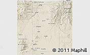 Shaded Relief 3D Map of Santa Fe County