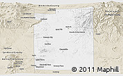 Classic Style Panoramic Map of Santa Fe County