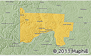 Savanna Style 3D Map of Scioto County