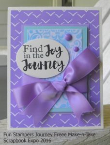 Fun Stampers Journey Card