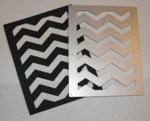 Queen and Co. zig-zag die with black fun foam