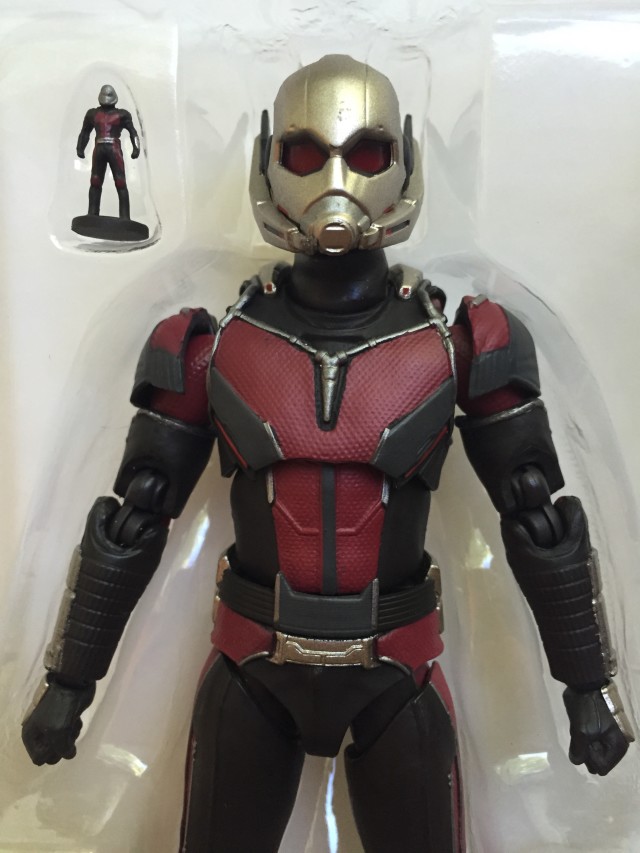 Close-Up of S.H. Figuarts Captain America Civil War Ant-Man Paint Flaws