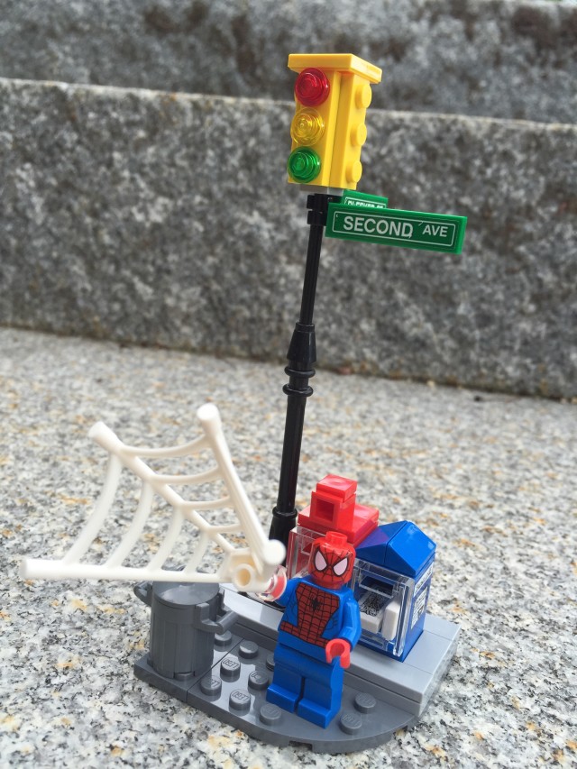 Spider-Man on Street Corner LEGO Ghost Rider 76058 Set