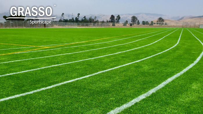 Grasso Sportscape recreational field at Santa Lucia Middle School in Cambria, CA.