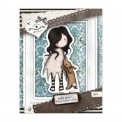 Gorjuss Urban Rubber Stamp Set - I Love You Little Rabbit