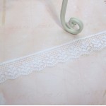 White Floral Lace - 1yd