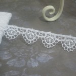 White Scalloped Venise Lace #03 - 1yd