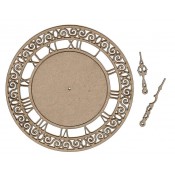 Chipboard Embellishments - Clock #1