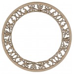 Chipboard Embellishments - Ring Frame Small