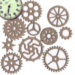 Chipboard Embellishments - Watch Parts