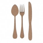 Chipboard Embellishments - Knife, Fork & Spoon