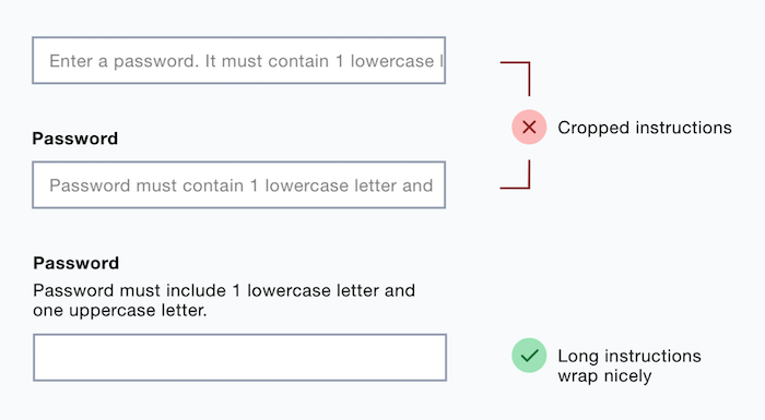 The problem with placeholders and what to do instead