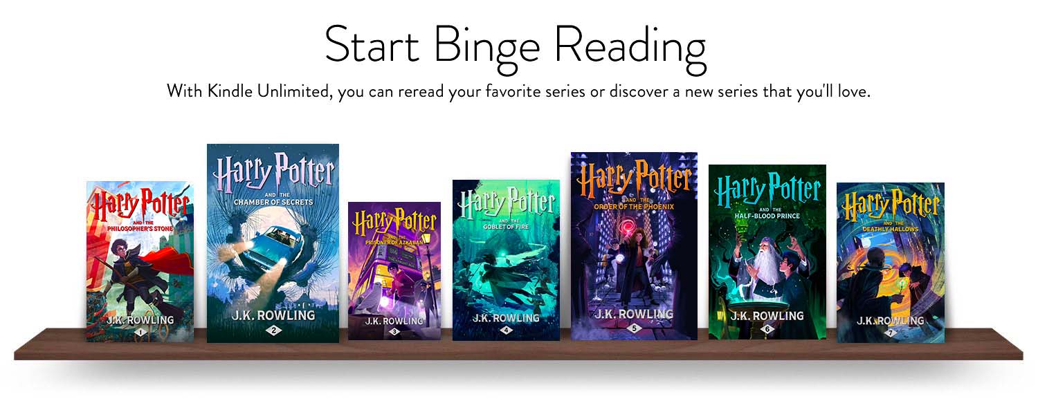 With Kindle Unlimited, you can reread your favorite series or discover a new series that you'll love.