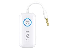 1Mii Bluetooth Transmitter Receiver for TV/Airplane/Gym to Wireless Headphones, Bluetooth 5.3 3.5mm AUX Audio Adapter for H…