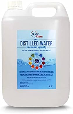 Distilled Water - 100% Ultra Pure Water (Blue) (5L)