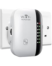 WiFi Extender, Signal Booster Up to 5000sq. ft and 52 Devices, Long Range Amplifier with Ethernet Port, WiFi Range Extender, Wireless Internet Repeater, 1-Key Setup, Access Point AU Plug