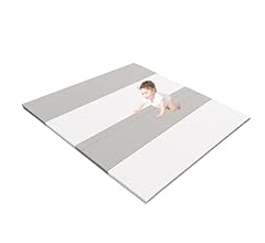 Osakakuma Seamless Play Mat, Easy to Store, Thick, Foldable, No formaldehyde, Antibacterial, Waterproof, Soundproof, Floor …