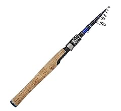 XPEDITE PRO Portable Telescopic Casting and Spinning Fishing Rods, 24T Carbon Blanks & Solid Carbon Tip, Cork Handle, Trave…