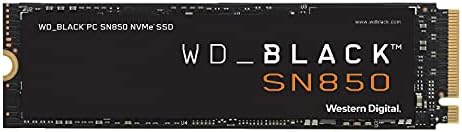 WD_BLACK 2TB SN850 NVMe Internal Gaming SSD Solid State Drive - Gen4 PCIe, M.2 2280, 3D NAND, Up to 7,000 MB/s - WDS200T1X0E