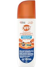 OFF! FamilyCare Insect and Mosquito Repellent with Summer Scent, Bug Spray for Camping, Bug Repellent Safe for Clothing, 175 mL (Packaging May Vary)