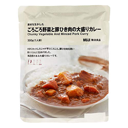 素材を生かした ごろごろ野菜と豚ひき肉の大盛りカレーの商品画像