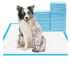 Large Dog Pee Pads 60x60cm-100 Count |Large Puppy Pee Training Pads Super Absorbent & Leak-Proof | Disposable Pet Piddle an…