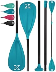 ZLX SUP Paddle - Premium Quality 3&amp;4-Piece Adjustable Aluminum SUP Paddle with Glass Fiber Blade - Perfect for Surfing, Floating, and Water Sports Enjoyment