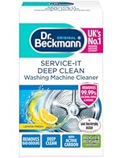 Dr. Beckmann Service-it Deep Clean Washing Machine Cleaner | Removes 99,99 % of bacteria and fungi and viruses | eliminates bad odours | 250 g