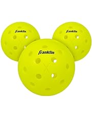 Franklin Sports Outdoor Pickleballs - X-40 Pickleball Balls - USA Pickleball (USAPA) Approved - Official US Open Ball - 3, 12, and 100 Bulk Packs of Pickleballs