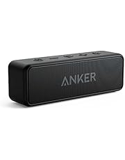 Anker Soundcore 2 Portable Bluetooth Speaker with 12W Stereo Sound, Bluetooth 5, Bassup, IPX7 Waterproof, 24-Hour Playtime, Wireless Stereo Pairing, Speaker for Home, Outdoors, Travel