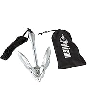 Compact Anchor Kit for Kayak, Canoe, SUP, Inflatables or Small Boats, Foldable Storage Bag, Ideal for Fishing Kayak Boating