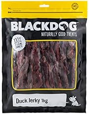 BLACKDOG DUCK JERKY 1KG, All