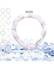 Shishibera Cool Neck Ring, 92°F (28°C), Natural Freezing, 80% Increase in 24 Years, Neck Cooler, Ice Cooling, Heat Prevention Goods, Reusable Cooling, Original, Lilac Ash, M Size (Women/Kids)