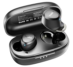 TOZO A1 Mini Wireless Earbuds Bluetooth 5.3 in Ear Light-Weight Headphones Built-in Microphone, Immersive Premium Sound Lon…