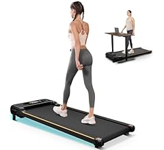 Walking Pad with Incline, Under Desk Treadmill for Home Office, 2.5HP Portable Treadmills with Panel & Remote Control, 4 in…