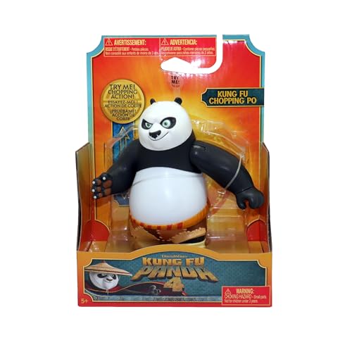 Kung Fu Panda Figura Po de 5.5 Pulgadas, con acción de Corte de...