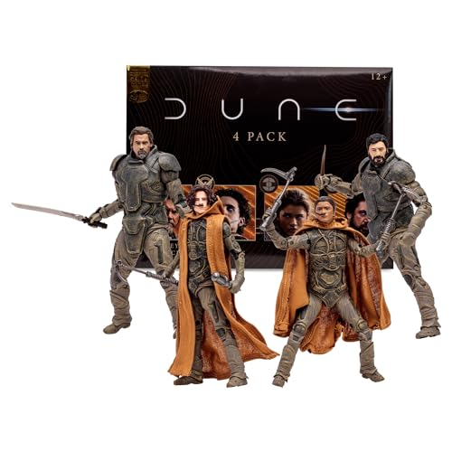 McFarlane Toys Dune 2 Movie 4PK - GURNEY & Paul & CHANI & STILGAR...