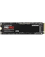 SAMSUNG 990 PRO SSD 2TB PCIe Gen4 NVMe M.2 Internal Solid State Hard Drive, Upto 7,450MB/s, Fast Speed for Gaming Heat Control, Direct Storage and Memory Expansion, MZ-V9P2T0B/AM [Canada Version]