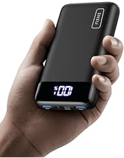 INIU Power Bank, 20000mAh Portable Charger USB C in&amp;out, 22.5W PD3.0 QC4.0 Fast Charge External Battery Pack, LED Display Phone Charger for iPhone 15 14 13 12 Pro X 8 Samsung S22 Google LG iPad Tablet