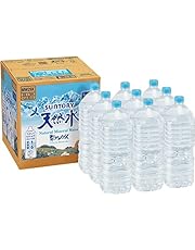 Restock Suntory Natural Water Labelless, 0.6 gal (2 L) x 9 Bottles