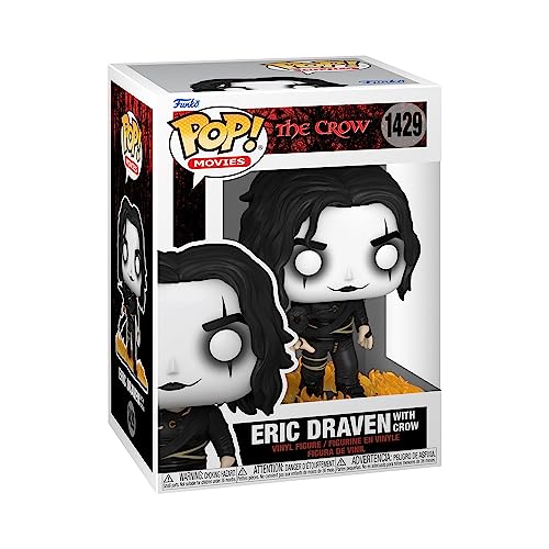 Funko Pop! Movies: The Crow - Eric with Crow - Figura de Vinilo...