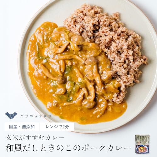 和風だしときのこのポークカレーの商品画像