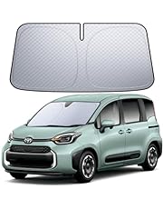 Lamicall Toyota New Sienta 10 Series Windshield Sun Shade: Car Sunshade, Car Windshield Sunshade, Foldable Car Shade, Heat Insulation, Car Supplies, Light Blocking, UV Protection, UV Protection, UV