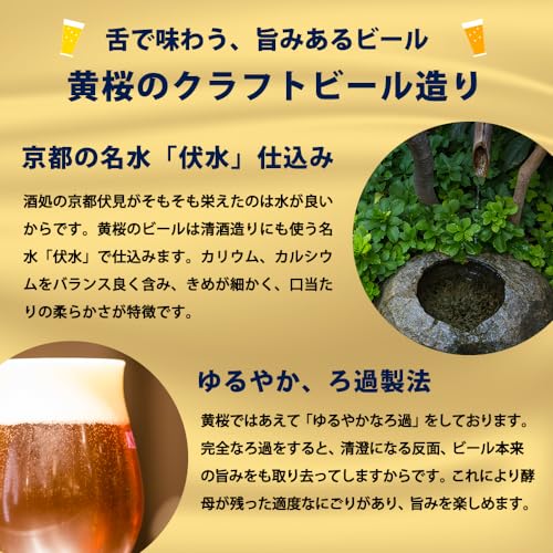 京都麦酒4種4缶セットの商品画像