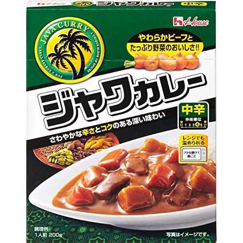 レトルト ジャワカレーの商品画像