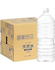 by Amazon Natural Water Labelless 2L x 9 Bottles