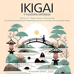 Diseño de la portada del título Ikigai Y Filosofía Japonesa