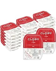 (Amazon Brand) Happy Belly Packed Rice, Niigata Prefecture Specially Cultivated Koshihikari Rice, 7.1 oz (200 g) x 20 Packs (White Rice)