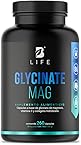 Glicinato de Magnesio de 260 Cápsulas con 408 mg por porción. Alta absorción. Ingredientes Naturales. Glycinate Mag B Life.