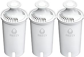 Brita Standard Replacement Filter, Reduces Contaminants while keeping healthy minerals, Certified by WQA to reduce...